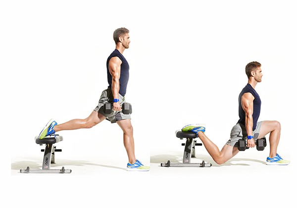 Dumbbell Single Leg Split Squat