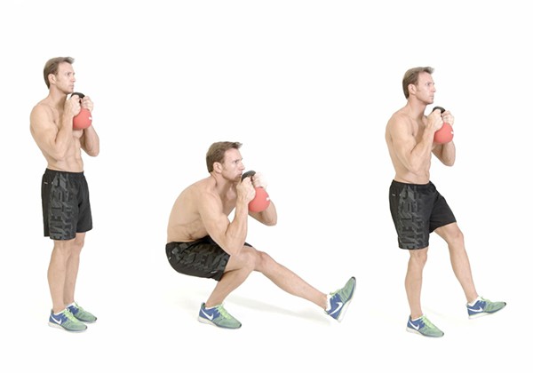 Kettlebell Pistol Squat