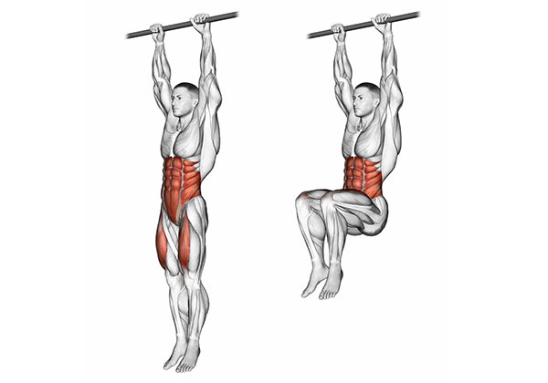 Bài tập Hanging Knee Raises