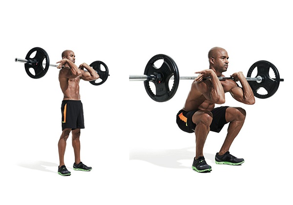 Tập Front Squat đúng cách