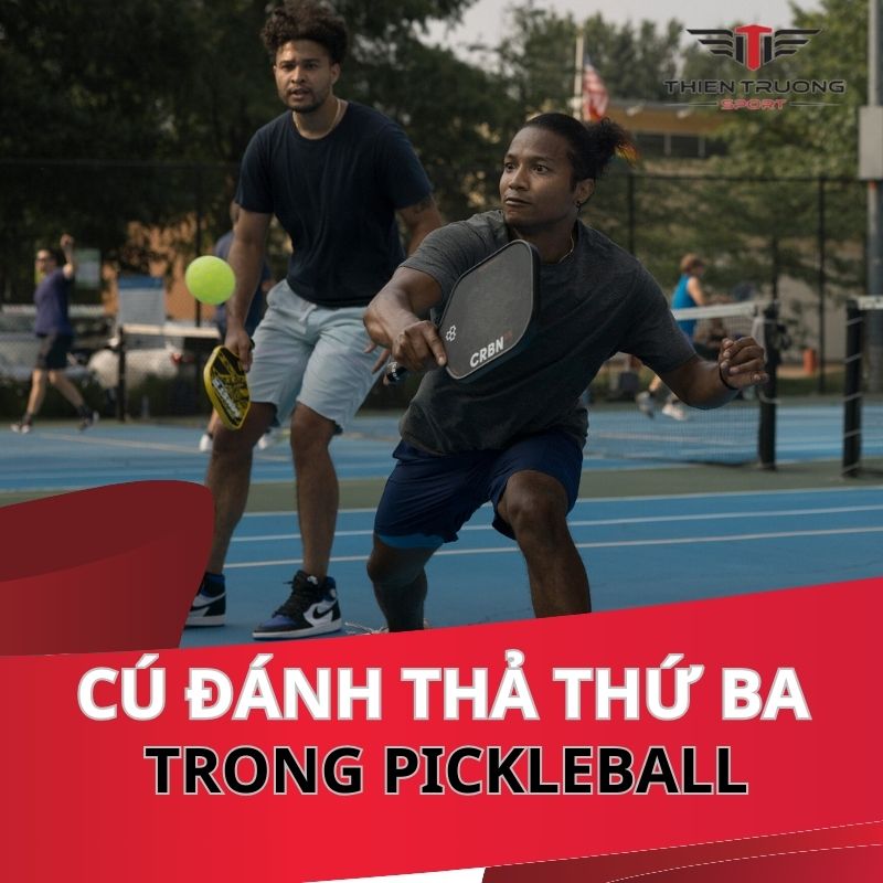 Nâng cao trình độ nhờ vào cú đánh thả thứ ba trong pickleball