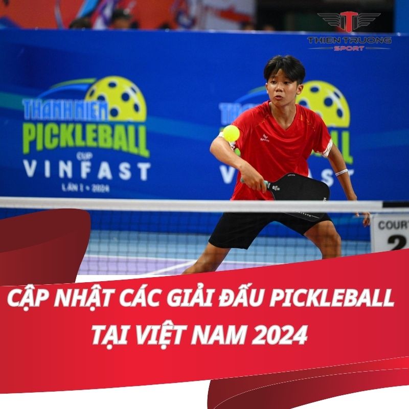 Cập nhật các giải đấu Pickleball tại Việt Nam mới nhất 2024