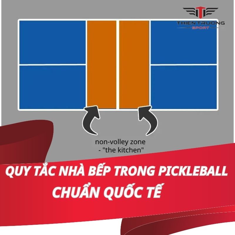 Tìm hiểu về quy tắc nhà bếp trong Pickleball