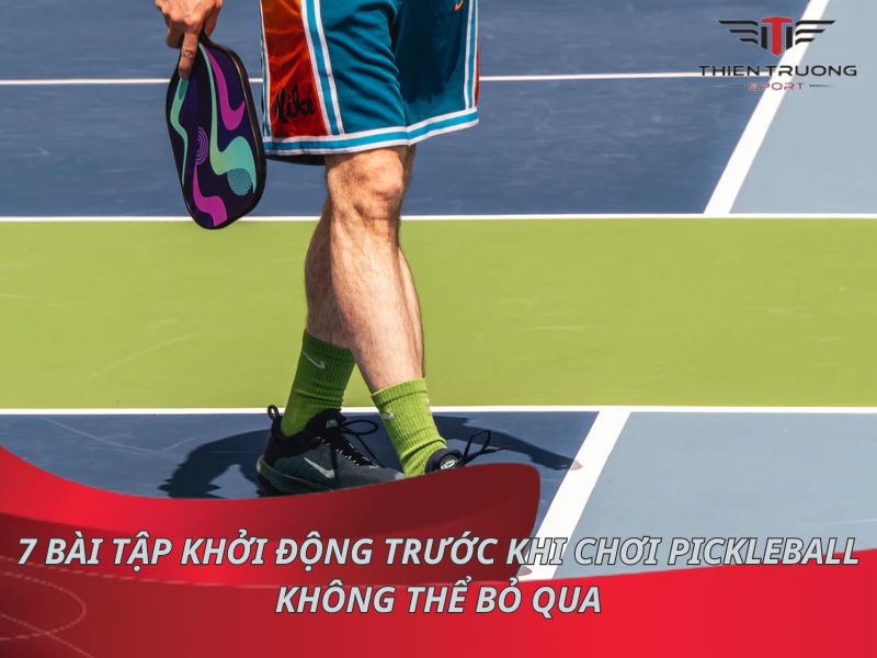 7 bài tập khởi động trước khi chơi Pickleball không thể bỏ qua