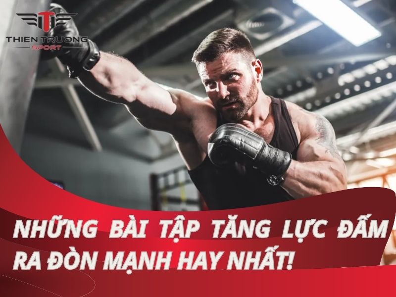 Tổng hợp 10+ bài tập tăng lực đấm ra đòn mạnh trong boxing