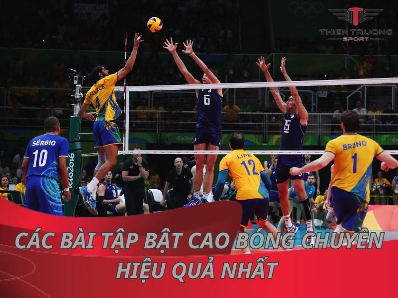 Bật mí 10 các bài tập bật cao bóng chuyền hiệu quả nhất 