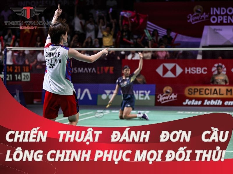 7 chiến thuật đánh đơn cầu lông hiệu quả nhất