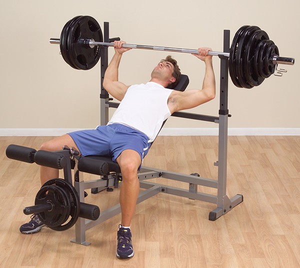 Barbell Incline Chest Press