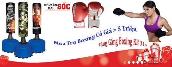 Khuyến mại mua trụ Boxing