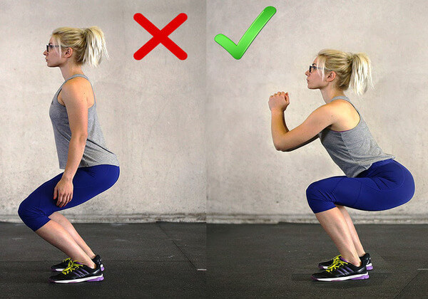 Squat đúng cách giúp đốt cháy calo, hỗ trợ giảm cân nhanh hơn