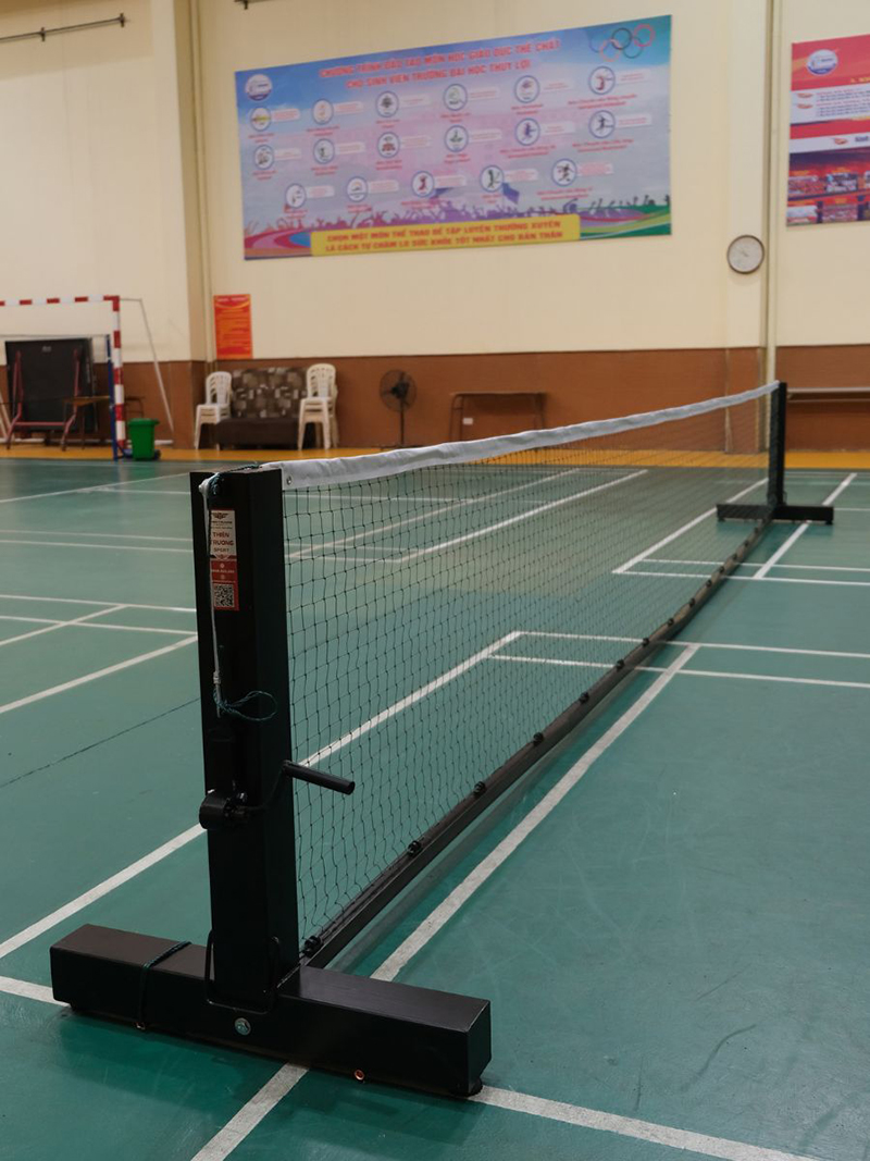 Sản phẩm Trụ Pickleball TT 805 có thể sử dụng cả trong nhà lẫn ngoài trời