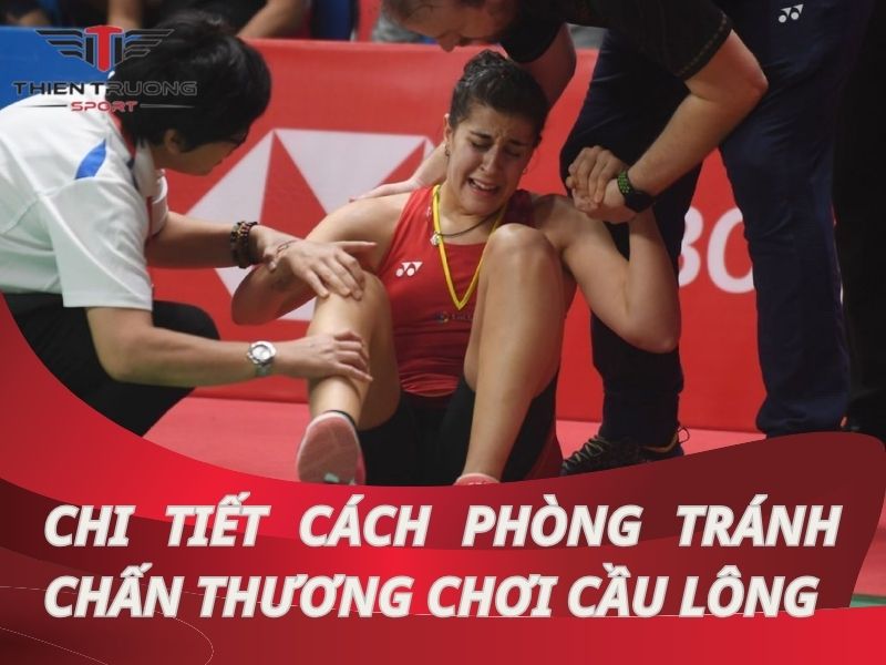 Cách phòng tránh chấn thương khi chơi cầu lông