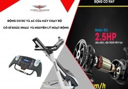 Động cơ DC và AC của máy chạy bộ có gì khác nhau?