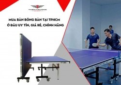 Mua bàn bóng bàn tại TPHCM ở đâu uy tín, giá rẻ, chính hãng