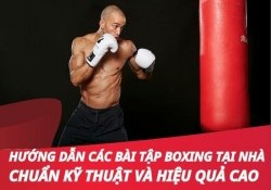 Hướng dẫn các bài tập boxing tại nhà đơn giản, chuẩn kỹ thuật