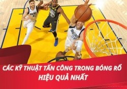 Tổng hợp các kỹ thuật tấn công trong bóng rổ hiệu quả nhất