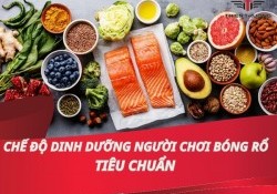 Chế độ dinh dưỡng người chơi bóng rổ tiêu chuẩn