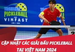 Cập nhật các giải đấu Pickleball tại Việt Nam mới nhất 2024