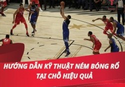 Hướng dẫn kỹ thuật ném bóng rổ tại chỗ hiệu quả