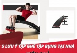 5 Lưu ý tập ghế tập bụng tại nhà hiệu quả