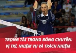 Trọng tài trong bóng chuyền: Vị trí, nhiệm vụ và trách nhiệm của các trọng tài