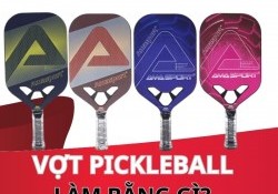 Giải đáp: Vợt pickleball làm bằng chất liệu gì?