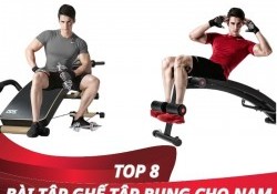 Top 8 bài tập ghế tập bụng cho nam bụng phẳng 6 múi