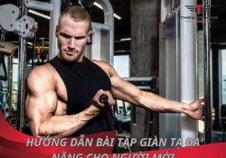 Top 5 bài tập giàn tạ đa năng cho người mới hiệu quả nhất 