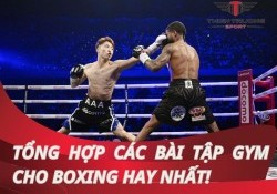 Tổng hợp các bài tập gym cho boxing tăng cường sức mạnh hay nhất!