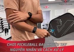 Chơi pickleball đau khuỷu tay: Nguyên nhân và cách xử lý