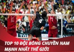 Khám phá top 10 đội bóng chuyền nam mạnh nhất thế giới