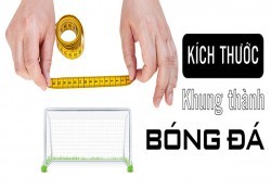 Kích thước khung thành bóng đá 5, 7, 11 người tiêu chuẩn FIFA