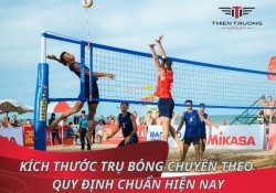 Kích thước trụ bóng chuyền theo quy định chuẩn hiện nay