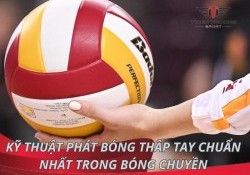 Kỹ thuật phát bóng thấp tay chuẩn nhất trong bóng chuyền