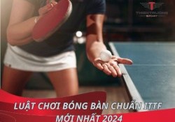  Luật chơi bóng bàn chuẩn ITTF mới nhất 2024