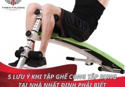 5 lưu ý khi tập ghế cong tập bụng tại nhà nhất định phải biết 