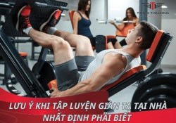 Lưu ý khi tập luyện giàn tạ tại nhà nhất định phải biết 