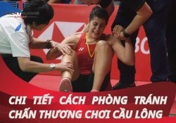 Cách phòng tránh chấn thương khi chơi cầu lông