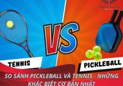 So sánh Pickleball và Tennis - Những khác biệt cơ bản nhất