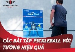 Nâng cao kỹ năng cùng các bài tập pickleball với tường hiệu quả