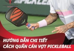 Hướng dẫn chi tiết cách quấn cán vợt pickleball