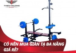 Có nên mua giàn tạ đa năng giá rẻ? Kinh nghiệm chọn mua hay nhất!