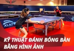 Kỹ thuật đánh bóng bàn bằng hình ảnh: Bí kíp chơi bóng siêu hạng