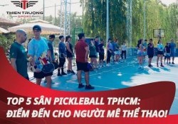 Top 5 sân pickleball TPHCM: Điểm đến cho người mê thể thao!