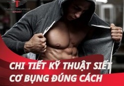 Siết cơ bụng đúng cách: Bí kíp vàng cho người mới tập thể hình