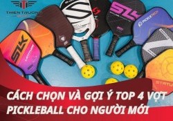 Top 4 mẫu vợt pickleball cho người mới