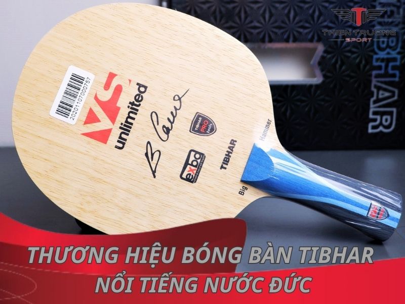 Thương hiệu bóng bàn Tibhar nổi tiếng hàng đầu nước Đức