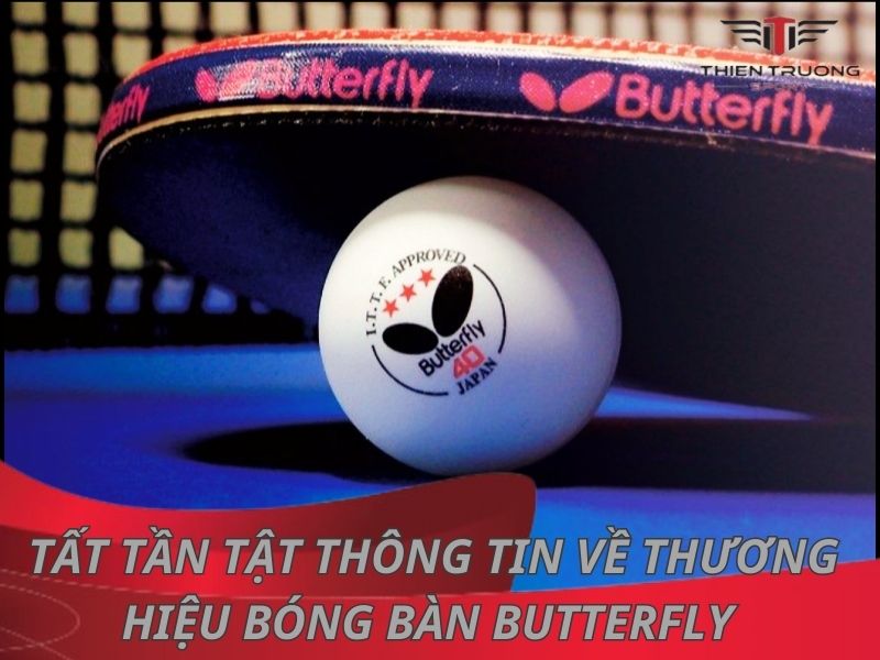 Tất tần tật thông tin về thương hiệu bóng bàn Butterfly 