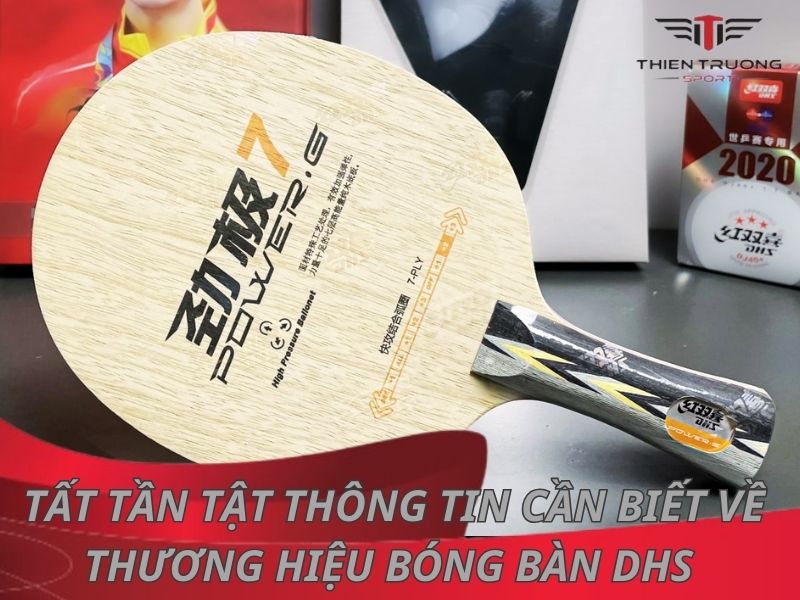 Tất tần tật thông tin về thương hiệu bóng bàn DHS 