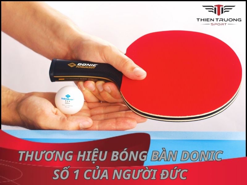 Tìm hiểu thương hiệu bóng bàn Donic - Số 1 của người Đức 